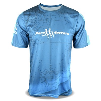 Fully Customized Performance Crew Neck Athletic T-Shirt