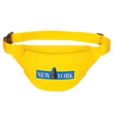 2-Zip Crescent Fanny Pack